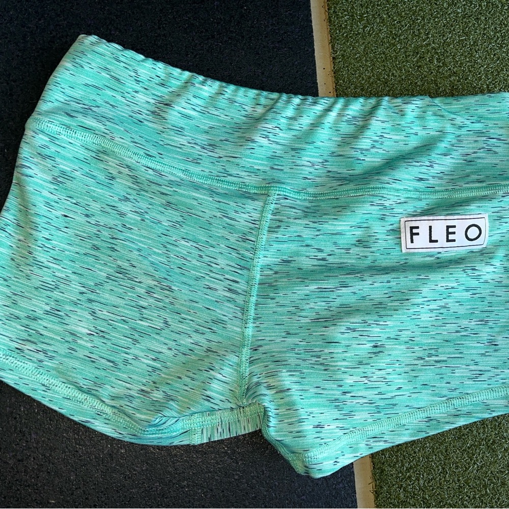FLEO Women's Mint Green Shorts